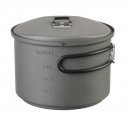 ESBIT Cookset with alcohol burner Purk 1,5 l Alumiinium, Must ESBIT Cookset with alcohol burner Purk 1,5 l Alumiinium, Must
