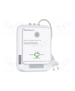 Gāzes noplūdes un oglekļa monoksīda detektors LED