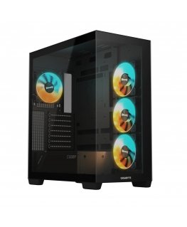 GIGABYTE C500 PANORAMIC STEALTH Midi Tower Melns
