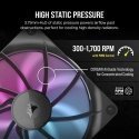 Corsair iCUE LINK RX140 RGB Arvuti korpus Ventilaator 14 cm Must 2 tk Corsair iCUE LINK RX140 RGB Arvuti korpus Ventilaator 14 cm Must 2 tk