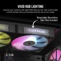 Corsair iCUE LINK RX140 RGB Tietokonekotelo Tuuletin 14 cm musta 2 kpl Corsair iCUE LINK RX140 RGB Tietokonekotelo Tuuletin 14 cm musta 2 kpl