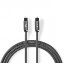 Nedis CATB25000GY50 audio kabelis 5 m Toslink Pelēks Nedis CATB25000GY50 audio kabelis 5 m Toslink Pelēks