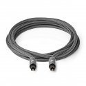 Nedis CATB25000GY50 audio kabelis 5 m Toslink Pelēks Nedis CATB25000GY50 audio kabelis 5 m Toslink Pelēks