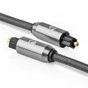 Nedis CATB25000GY50 audiokaapeli 5 m Toslink Harmaa Nedis CATB25000GY50 audiokaapeli 5 m Toslink Harmaa