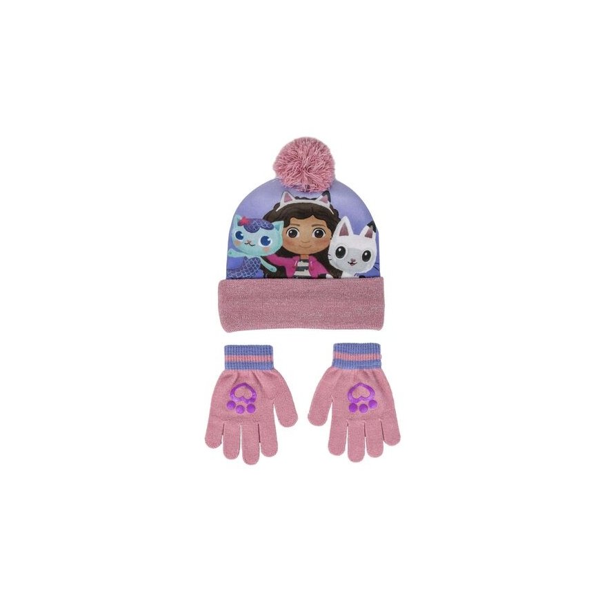 CERDÁ Gabbys Dolls House hat and gloves set