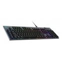 Logitech G G915 X tastatūra Speļu USB QWERTY US International Melns Logitech G G915 X tastatūra Speļu USB QWERTY US International Melns