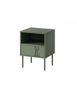 Cama Bedside table 2 pcs. TRESSE 44x40x53 matte green