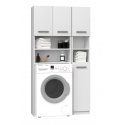 Topeshop ZESTAW MARPOL BIEL шкафчик для ванной комнаты Белый Topeshop ZESTAW MARPOL BIEL шкафчик для ванной комнаты Белый