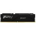 Kingston Technology FURY Beast atminties modulis 16 GB 1 x 16 GB DDR5 6000 MT/s Kingston Technology FURY Beast atminties modulis 16 GB 1 x 16 GB DDR5 6000 MT/s