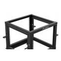 Lanberg OR01-6109-B rack cabinet 9U Freestanding rack Black