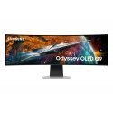 Samsung G95SC PC lamekuvar 124,5 cm (49") 5120 x 1440 pikslit Dual QHD OLED-ekraan Hõbe