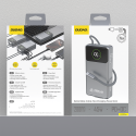 Dudao K31 Pro 45W 20000mAh Power Bank with Built-in Retractable Dudao K31 Pro 45W 20000mAh Power Bank with Built-in Retractable