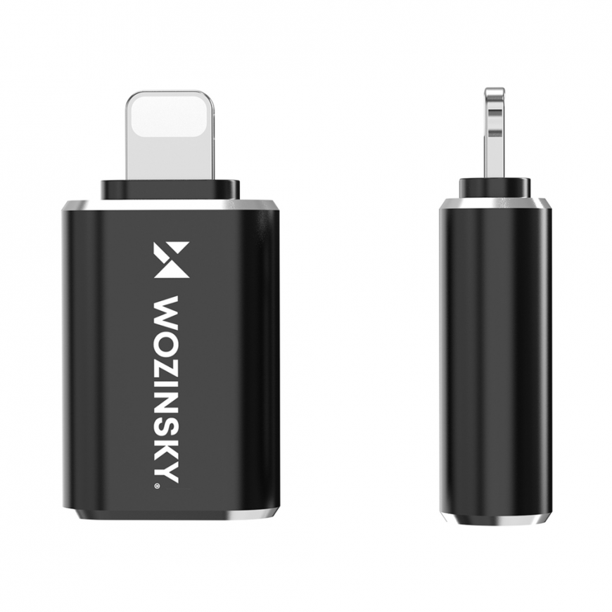 Wozinsky WALA-01 Lightning to USB-A OTG Adapter - Black – 5