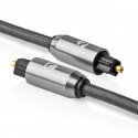 Nedis CATB25000GY20 audiokaapeli 2 m Toslink Harmaa