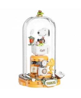 Pantasy Snoopy Coffee Time konstruktorių rinkinys