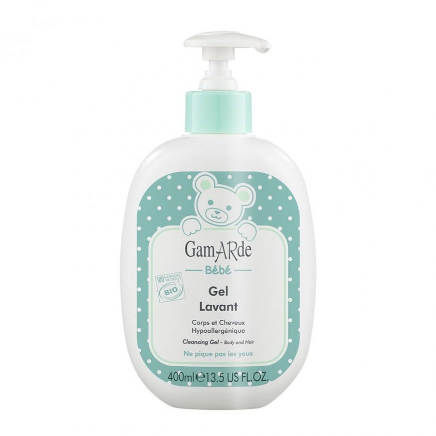 Gamarde, Baby, Bio, Hydration, Suolakerma, Vartalo & Hiukset, 400 ml