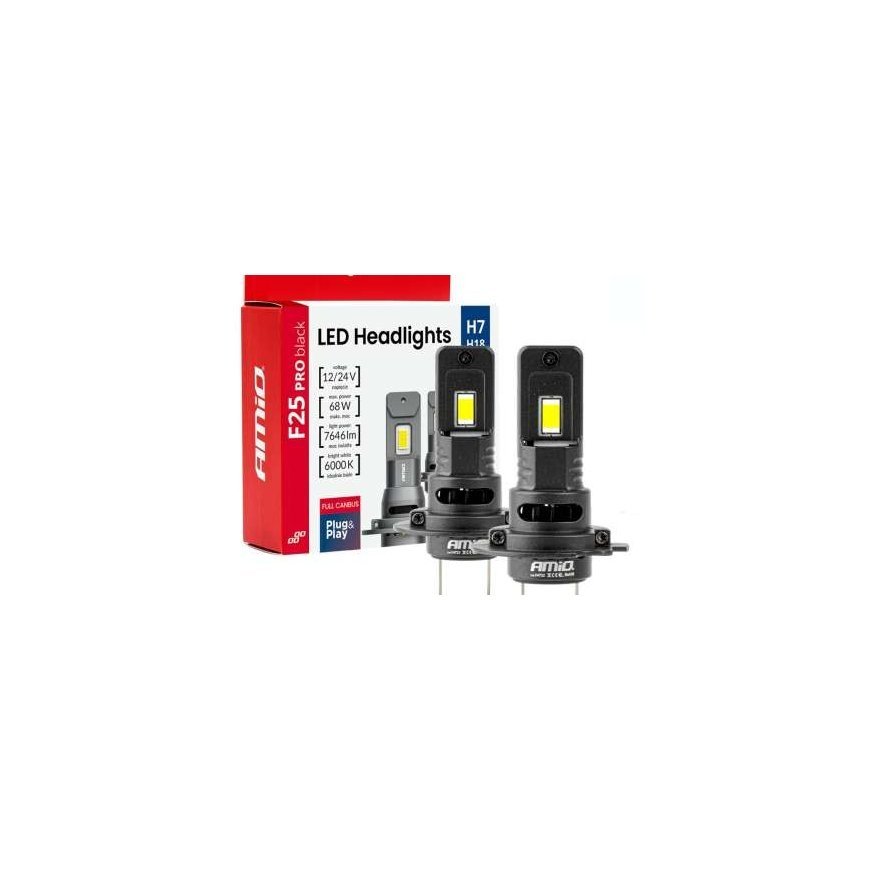 AMiO LED automobiļu spuldzes F25 Pro