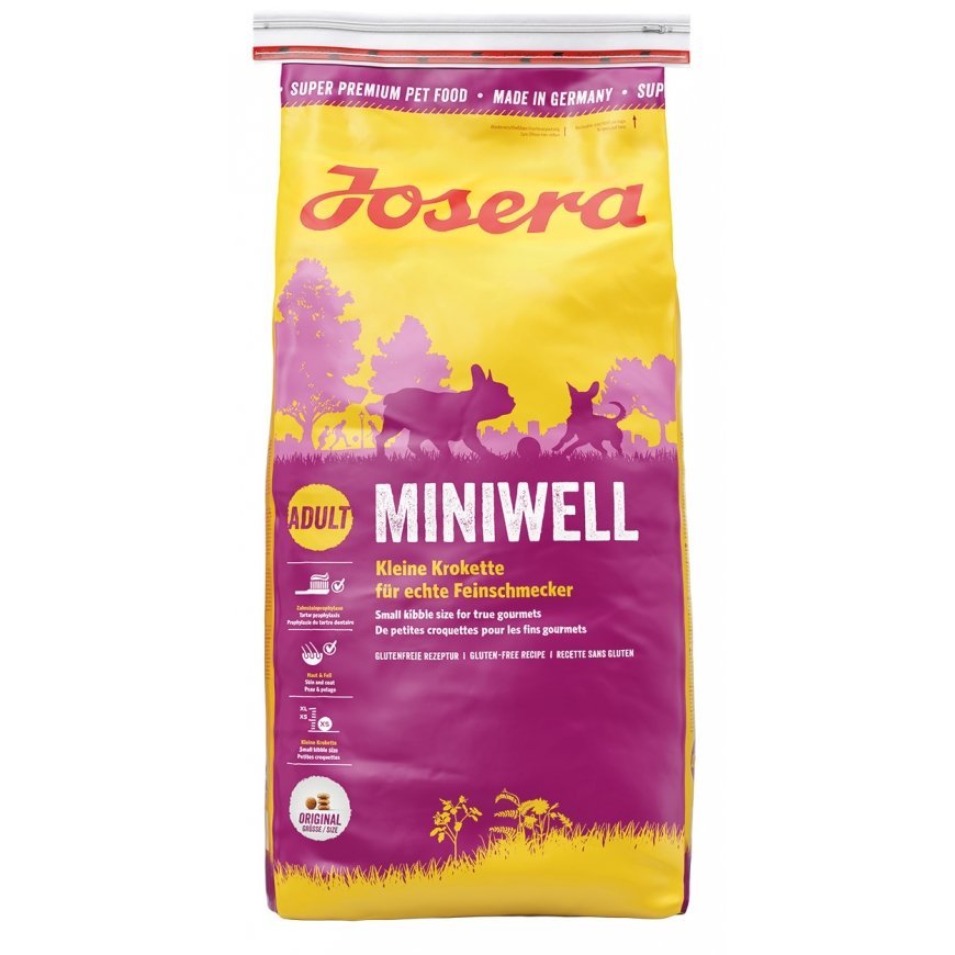 Josera MiniWell 900 g Pieaudzis suns