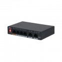 Dahua Technology PFS3006-4GT-60-V2 Gigabit Ethernet (10/100/1000) Power over Ethernet (PoE) Melns Dahua Technology PFS3006-4GT-60-V2 Gigabit Ethernet (10/100/1000) Power over Ethernet (PoE) Melns