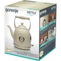 Gorenje K17CLIN vedenkeitin 1,7 L 2000 W Kerman väri Gorenje K17CLIN vedenkeitin 1,7 L 2000 W Kerman väri