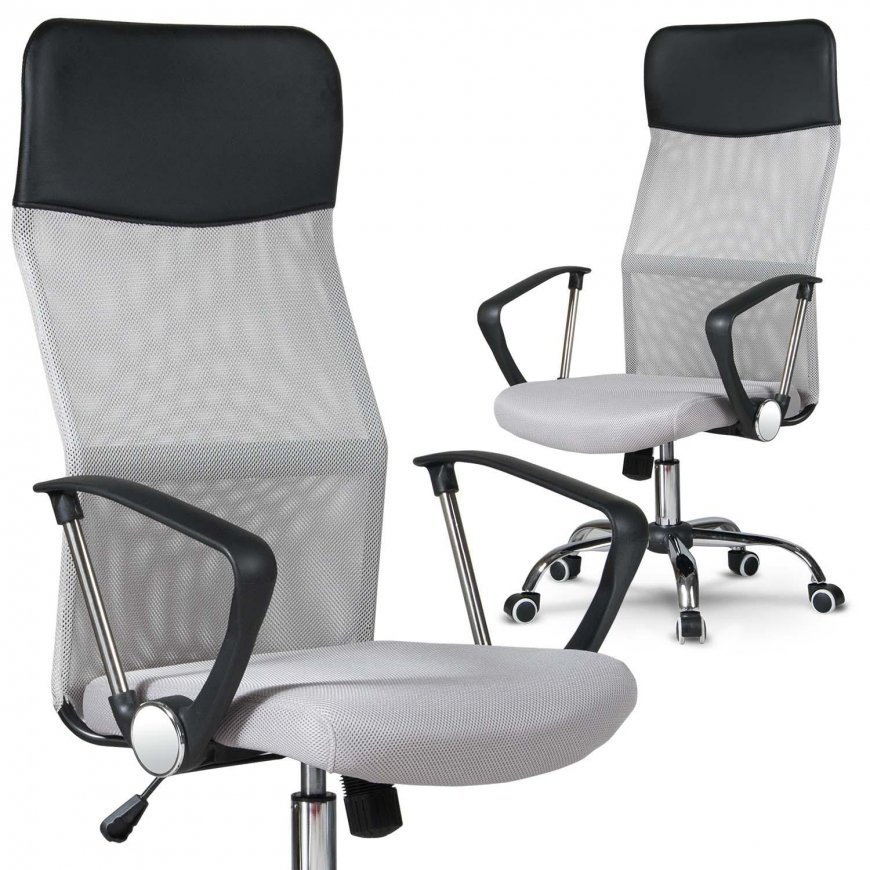 Home4You Office Chair EMMY Gray