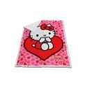 Sanrio Hello Kitty koralų sherpa antklodė 120x150cm Sanrio Hello Kitty koralų sherpa antklodė 120x150cm