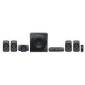 Logitech 980-000468 kõlarikomplekt 500 W Universaalne Must 5.1 kanalid 67 W Logitech 980-000468 kõlarikomplekt 500 W Universaalne Must 5.1 kanalid 67 W