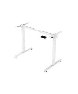 Home4You ERGO FIT Table with 1 Motor, White