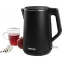 Gorenje K15DWBK electric kettle 1.5 L 2200 W Black Gorenje K15DWBK electric kettle 1.5 L 2200 W Black