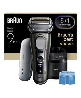 Braun Series 9 Pro+ 9675cc Сеточная бритва Триммер Серый, Серебристый