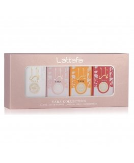 Lattafa Yara kollektsiooni kinkekomplekt, araabia parfüümid, 4 x 5 ml