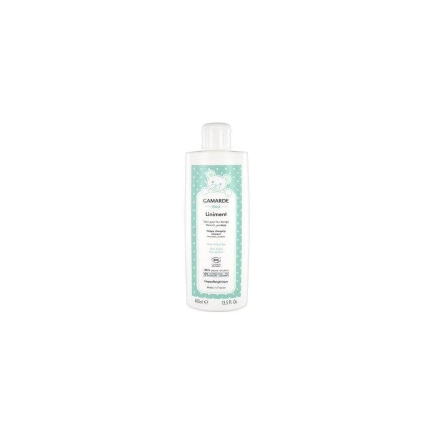 Gamarde Baby Liniment, Bio, Nourishes & Protects, Daily Diaper Changes, Lotion, 400 ml