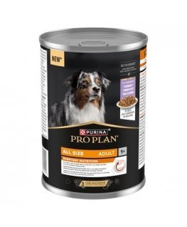 PURINA Pro Plan Everyday Nutrition All Size Adult Turkey in Jelly - Wet Dog Food - 400g