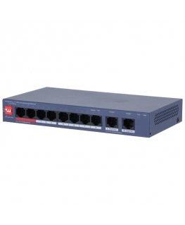 POE-kytkin CS4010-8ET2GT-110 8 porttia DAHUA