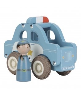 Little Dutch - puidust politseiauto