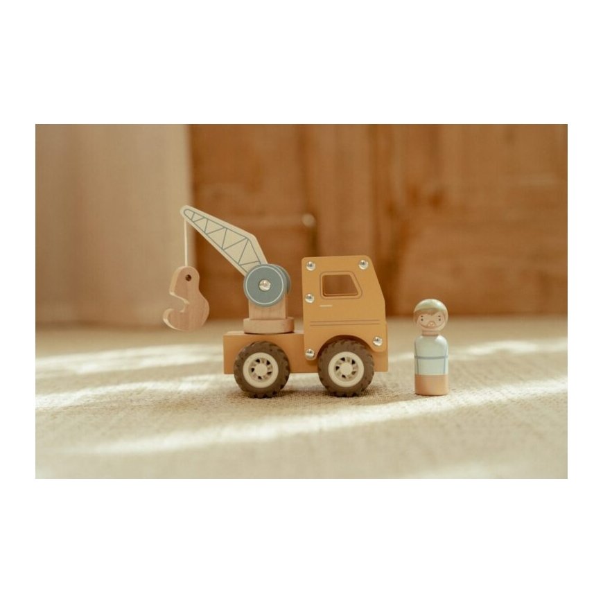 „Little Dutch“ – FSC puidust veoauto kraanaga – 2