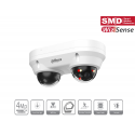 "Dahua Technology" DVIGUBOS IP VANDAL RESISTANT CAMERA IPC-HDBW2449F-AS-E2-IL-0280B "WizSense" Smart Dual Light 2 X 4 MP 2 X 2.8 "Dahua Technology" DVIGUBOS IP VANDAL RESISTANT CAMERA IPC-HDBW2449F-AS-E2-IL-0280B "WizSense" Smart Dual Light 2 X 4 MP 2 X 2.8