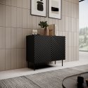 Cama 2D ONDA komoda 98x45x85 juoda