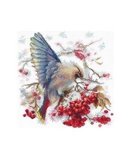 Beldizart Cross Stitch Embroidery Kit "Mom's Warmth" 19 x 19 cm SANM-41