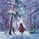 Beldizart Cross-Stitch Kit "Winter Tale" 18 × 18 cm S1663 Beldizart Cross-Stitch Kit "Winter Tale" 18 × 18 cm S1663