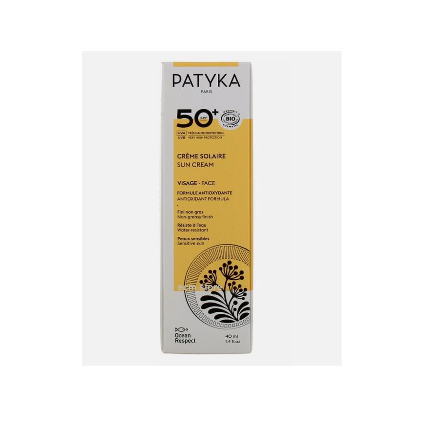 Gamarde, Gamarde, Bio, Apsauga nuo saulės, Kreminė saulės apsauga, Veidui, SPF 50, 40 ml