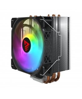 Savio SAVGCOVORTEXX2ARGB computer cooling system Chipset Air cooler 12 cm Black 1 pc(s)