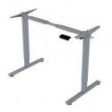 Home4You ERGO FIT Table with 1 Motor, Silver Grey Home4You ERGO FIT Table with 1 Motor, Silver Grey
