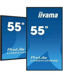 iiyama LH5541UHS-B2 ceļrāžu displejs Kioska dizains 138,7 cm (54.6") LCD 500 cd/m² 4K Ultra HD Melns