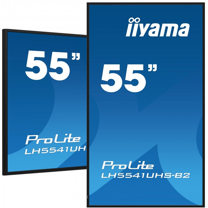 Iiyama LH5541UHS-B2 ceļrāžu displejs Kioska dizains