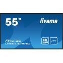 iiyama LH5541UHS-B2 ceļrāžu displejs Kioska dizains 138,7 cm (54.6") LCD 500 cd/m² 4K Ultra HD Melns iiyama LH5541UHS-B2 ceļrāžu displejs Kioska dizains 138,7 cm (54.6") LCD 500 cd/m² 4K Ultra HD Melns