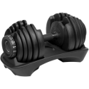 Ketaus regulējamā svara automātiskais hantelis, 24 kg, 1 kg soļi, REBEL ACTIVE Ketaus regulējamā svara automātiskais hantelis, 24 kg, 1 kg soļi, REBEL ACTIVE