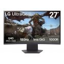 LG 27GS60QC-B kompiuterio monitorius 68,6 cm (27") 2560 x 1440 pikseliai „Full HD“ LCD Juoda