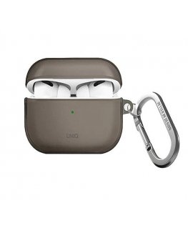 UNIQ Glase Case AirPods Pro 2 gen spīdīga dūmaka