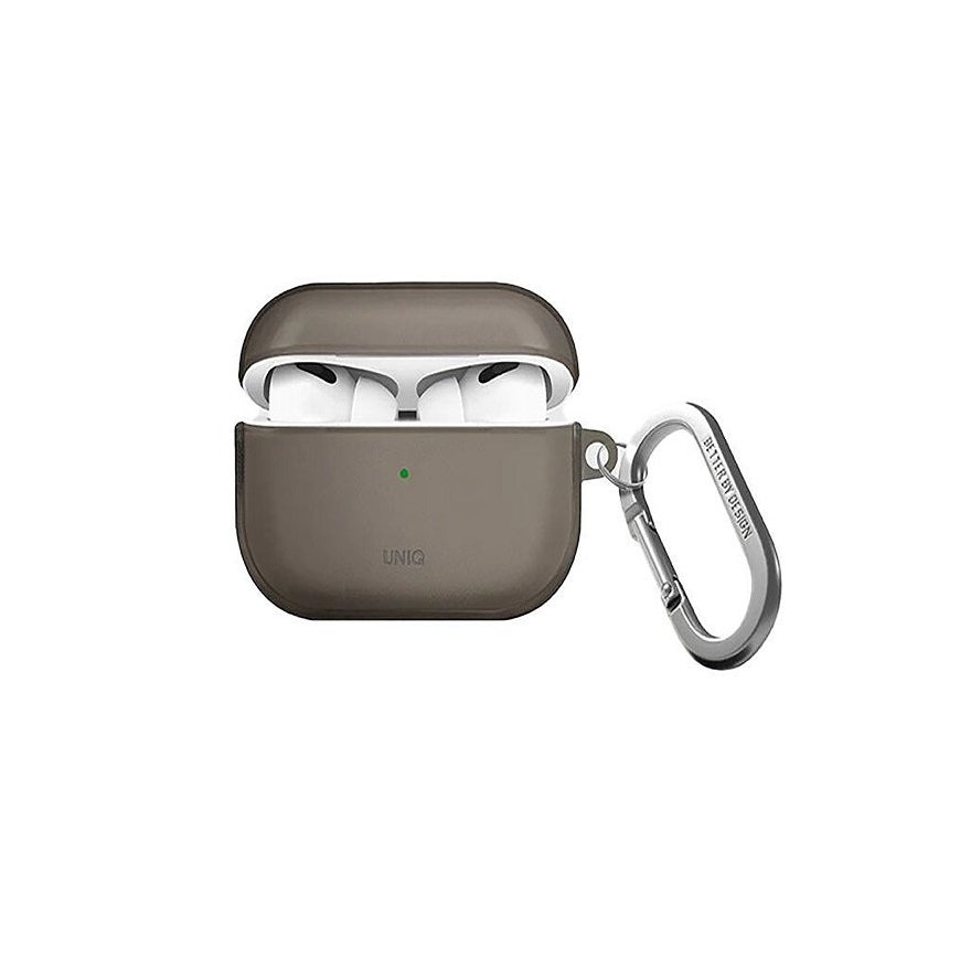 UNIQ Glase Case AirPods Pro 2 gen spīdīga dūmaka